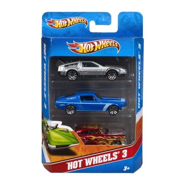 Hot Wheels Kisautók 3 db os többféle Játéksziget hu
