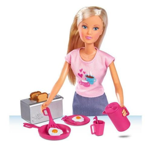 Steffi Love Breakfast - reggeliző játékszett Steffi babával