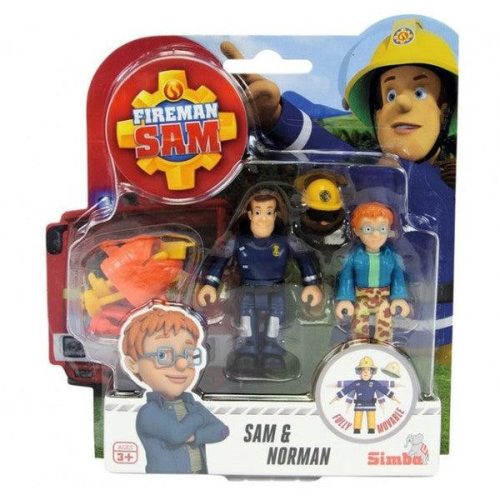 Sam, a tűzoltó figura 2 db-os - Sam & Norman