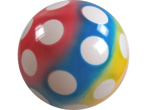 Színes lakkfényű labda 22 cm - többféle
