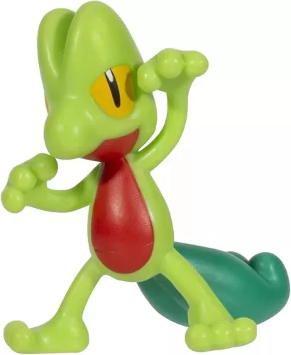 Pokémon: Clip 'N' GO akciófigura szett - Treecko Nest labdával