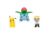 Pokémon 3 db-os játékfigura csomag - Pikachu, Jangmo-o, Ivysaur