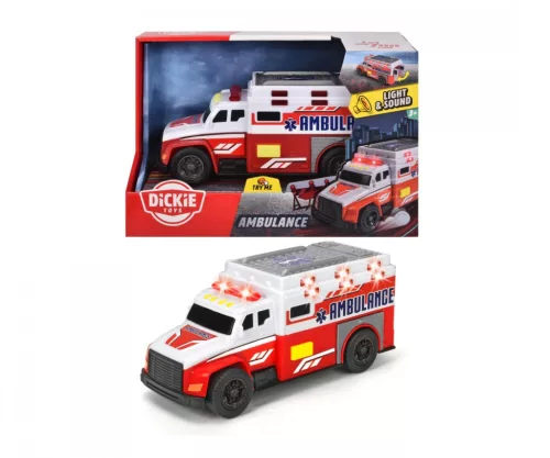 Dickie Toys - Mentőautó 15 cm-es