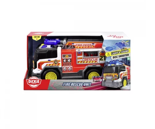 Dickie Toys - Tűzoltóautó fénnyel és hanggal 30 cm-es