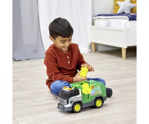 Dickie Toys: Szelektív kukásautó fény- és hanghatásokkal 30 cm-es