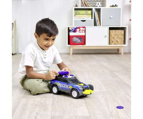 Dickie Toys: Rendőrségi terepjáró fény- és hanghatásokkal 30 cm-es