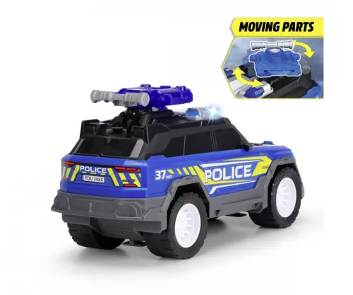 Dickie Toys: Rendőrségi terepjáró fény- és hanghatásokkal 30 cm-es