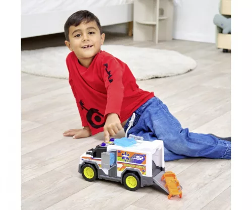 Dickie Toys: Mentőautó fénnyel és hanggal 30 cm-es