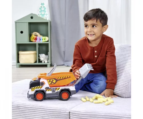 Dickie Toys: Billenős teherautó fénnyel és hanggal 30 cm-es
