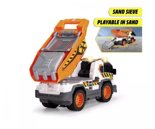 Dickie Toys: Billenős teherautó fénnyel és hanggal 30 cm-es