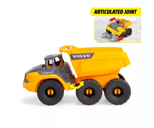 Dickie Toys: Volvo Dömper 26 cm-es