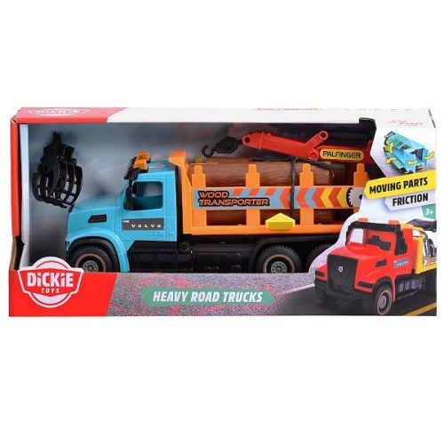 Dickie Toys: Volvo nehéz közúti teherautók - rönkszállító