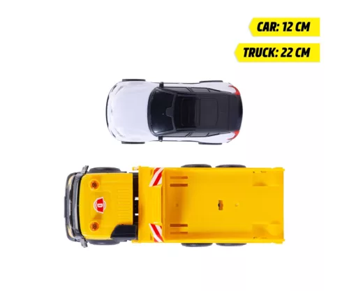 Dickie Toys: Volvo autószállító 22 cm-es