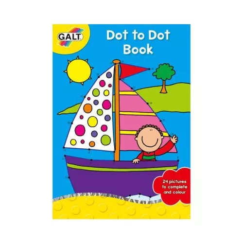 Galt pontösszekötő-színező könyv