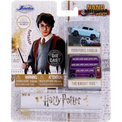 Harry Potter - Nano Hollywood Rides fém kisautó szett 2 db-os