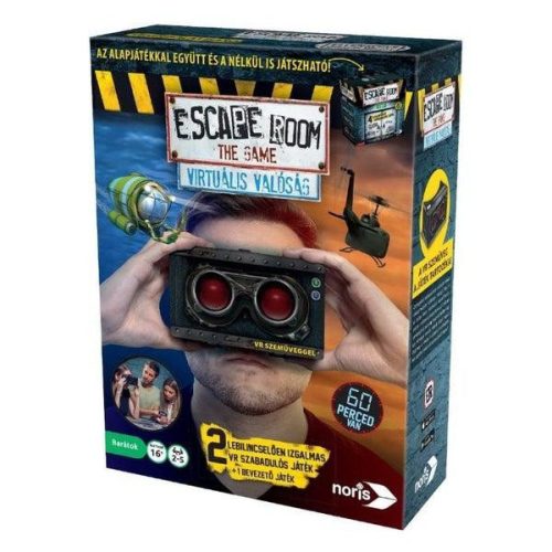 Escape Room Virtual Reality társasjáték 2 játékkal