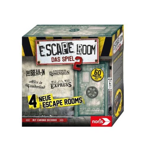 Escape Room: The Game 2.0 szabadulós társasjáték, 4 játékkal