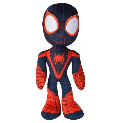Disney Marvel - Miles Morales plüss fluoreszkáló szemmel, 25 cm-es