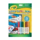 Crayola szám szerinti kifestő, 16 lapos