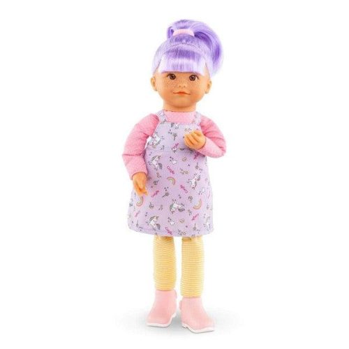 Corolle Rainbow Doll - Iris puha testű játék baba, 38 cm-es
