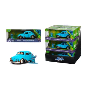   Disney: Lilo és Stitch fém játékautó figurával - Volkswagen Beetle 1:32