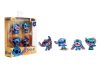 Disney: Stitch fém mini játékfigura szett 4 db-os