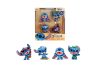 Disney: Stitch fém mini játékfigura szett 4 db-os