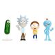 Jada Toys: Rick és Morty fém játékfigura 6 cm - többféle