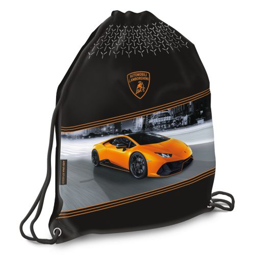 Ars Una narancssárga Lamborghini tornazsák