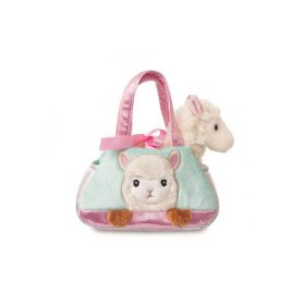 Aurora: Peek-a-Boo alpaka plüss táskában 20 cm-es 