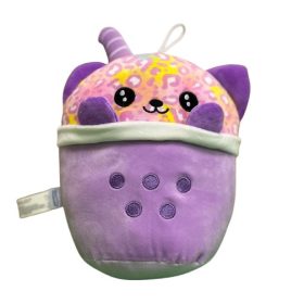 BobaTea plüss állat 23 cm-es - cica