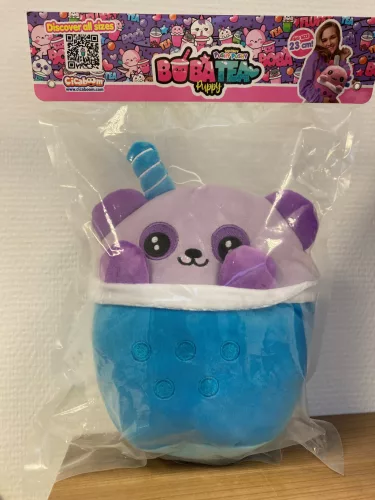 BobaTea plüss állat 23 cm-es - maci