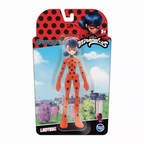 Bend-ems Miraculous figura - Ladybug