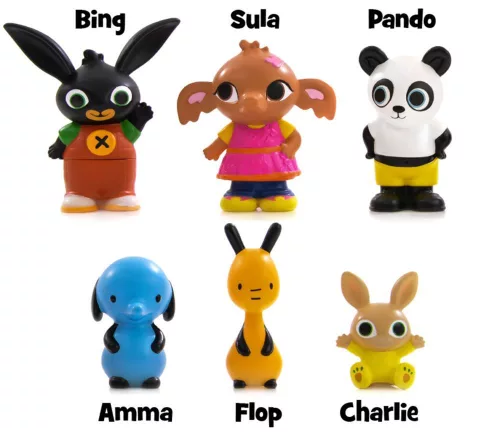 Bing és barátai 6 db-os figura szett