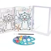Disney: Stitch HappiHobbi számfestő készlet kerettel