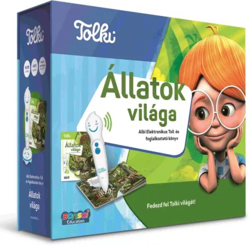 Tolki: Állatok világa - Interaktív hangoskönyv szettben