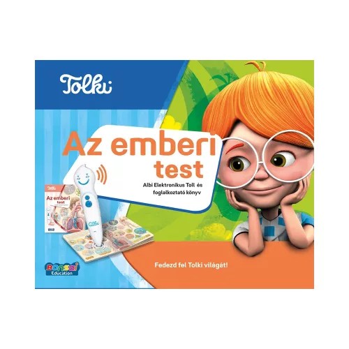 Tolki: Az Emberi Test - Interaktív könyv szettben