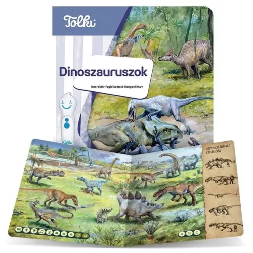 Tolki: Dinoszauruszok - Interaktív hangoskönyv szettben