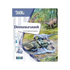   Tolki: Dinoszauruszok - Interaktív foglalkoztató hangoskönyv - Kiegészítő toll nélkül