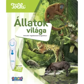   Tolki: Állatok világa - Interaktív foglalkoztató hangoskönyv - Kiegészítő toll nélkül