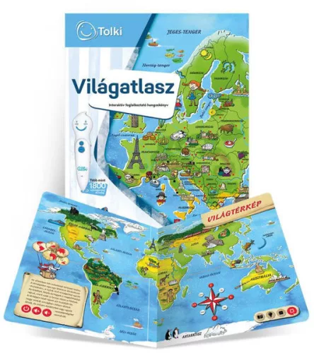 Tolki interaktív hangoskönyv: Világatlasz