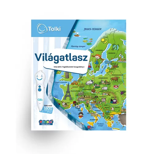 Tolki: Világatlasz - Interaktív hangoskönyv szettben