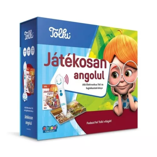 Tolki: Játékosan angolul - Interaktív hangoskönyv szettben