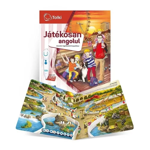 Tolki: Játékosan angolul - Interaktív hangoskönyv szettben