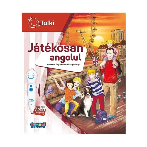 Tolki: Játékosan angolul - Interaktív hangoskönyv szettben