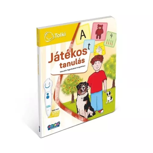 Tolki: Játékos tanulás - Interaktív foglalkoztató hangoskönyv - Kiegészítő toll nélkül