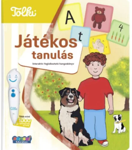 Tolki: Játékos tanulás - Interaktív foglalkoztató hangoskönyv - Kiegészítő toll nélkül