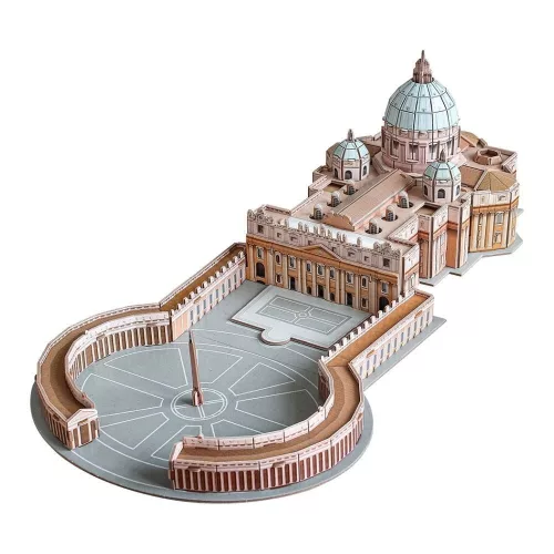 CubicFun 3D-s puzzle 68 db-os - Szent Péter-bazilika, Vatikán