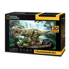 CubicFun 3D-s puzzle 52 db-os - National Geographic - T-Rex