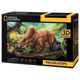   CubicFun 3D-s puzzle 44 db-os - National Geographic - Triceratops